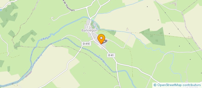 localisation de l'entreprise SCI JOMAR  BANNEGON