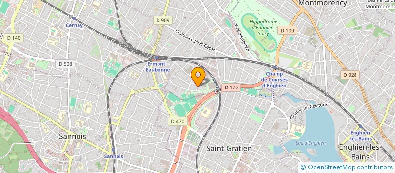 localisation de l'entreprise SCI JOMI à EAUBONNE