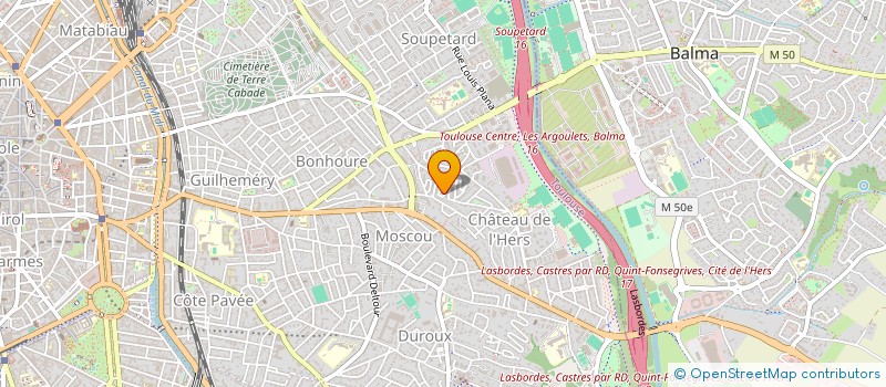 localisation de l'entreprise SCI JOMINAE à TOULOUSE