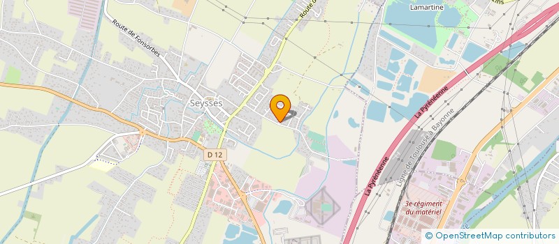 localisation de l'entreprise SCI JOMYNA  SEYSSES