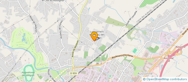 localisation de l'entreprise SCI JONAAD  MONTAUBAN