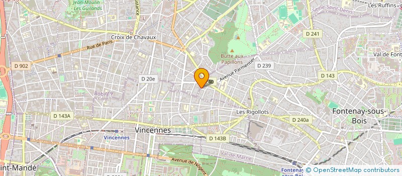 localisation de l'entreprise SCI JONALEX à FONTENAY-SOUS-BOIS