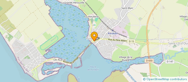 localisation de l'entreprise SCI JONAS  PORT-BAIL-SUR-MER