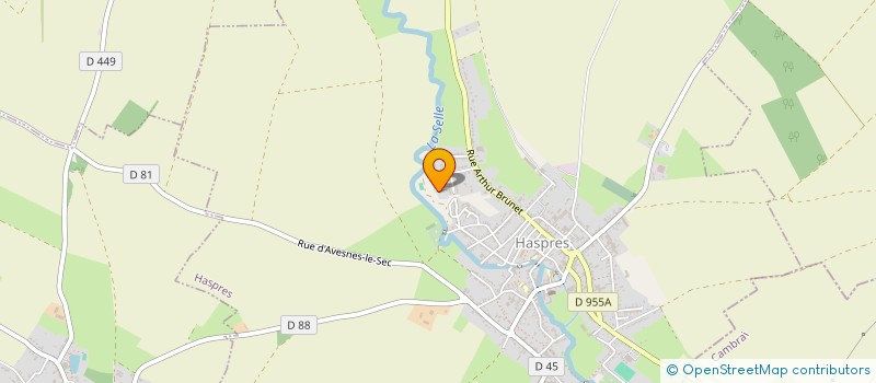 localisation de l'entreprise SCI JONAS  HASPRES