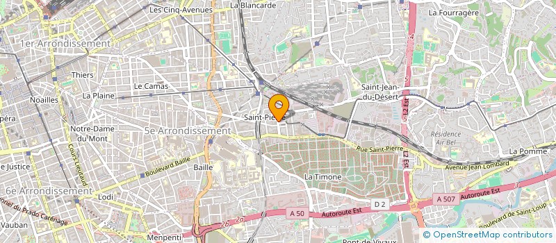 localisation de l'entreprise SCI JONATAU  MARSEILLE
