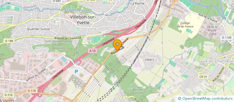 localisation de l'entreprise SCI JONATHAN  VILLEBON-SUR-YVETTE