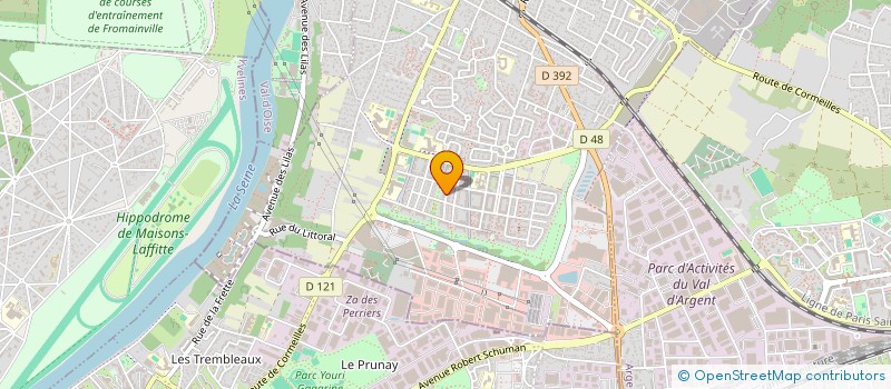 localisation de l'entreprise SCI JONATHAN  CORMEILLES-EN-PARISIS