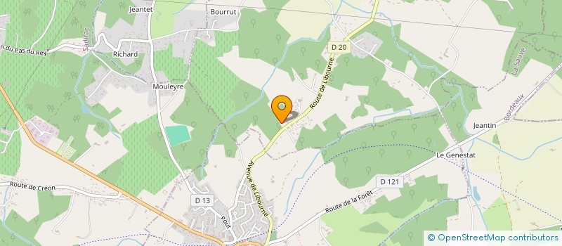 localisation de l'entreprise SCI - JONC BLANC  CURSAN