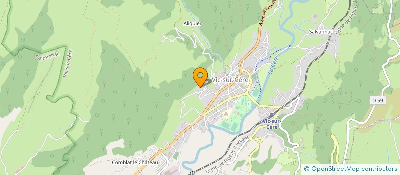 localisation de l'entreprise SCI JONCHERE ET FILS à THIEZAC