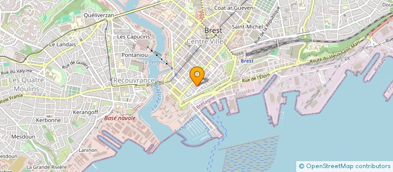 localisation de l'entreprise SCI JONCOURT  BREST