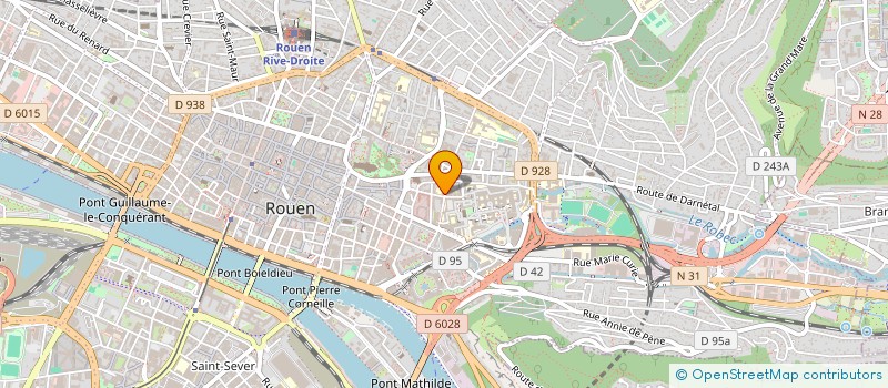 localisation de l'entreprise SCI JONDEAU  ROUEN