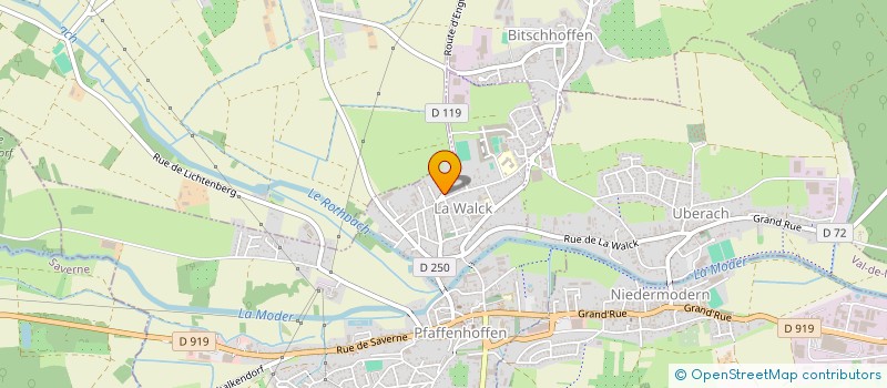 localisation de l'entreprise SCI JONEL  VAL-DE-MODER