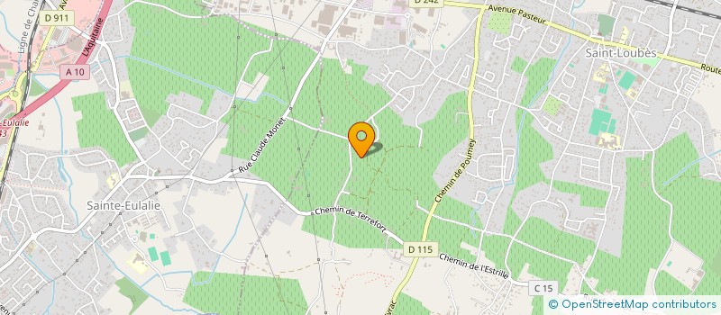 localisation de l'entreprise SCI JONGAY  SAINT-LOUBES