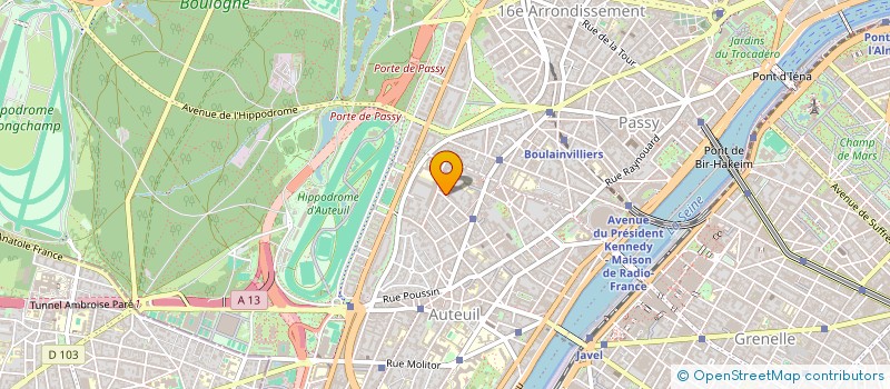 localisation de l'entreprise SCI JONQUET-LONGS-PRES  PARIS