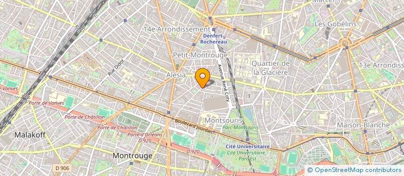 localisation de l'entreprise SCI JONQUIERE LACAILLE  PARIS