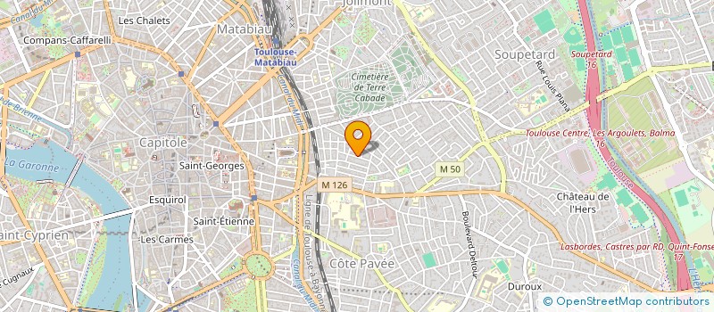 localisation de l'entreprise SCI JONQUIERES à TOULOUSE