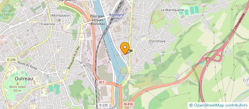 localisation de l'entreprise SCI JONQUILLE  SAINT-MARTIN-BOULOGNE