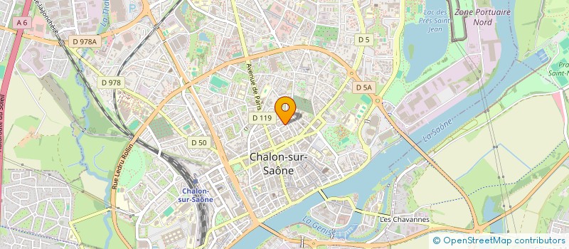 localisation de l'entreprise SCI JOPERAN à CHALON-SUR-SAONE