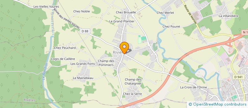 localisation de l'entreprise SCI JOPRIA  RIVIERES