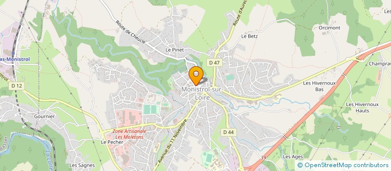 localisation de l'entreprise SCI JOPY  MONISTROL-SUR-LOIRE