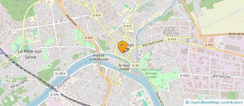 localisation de l'entreprise SCI JORA à MELUN
