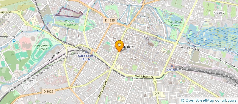 localisation de l'entreprise SCI JORAND LINCLAN à AMIENS