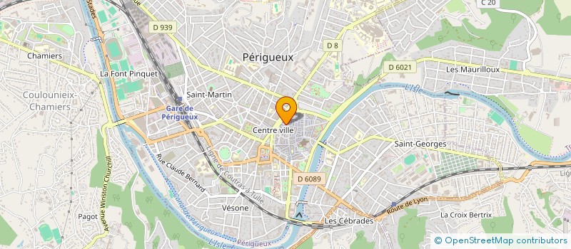 localisation de l'entreprise SCI JORASE à PERIGUEUX