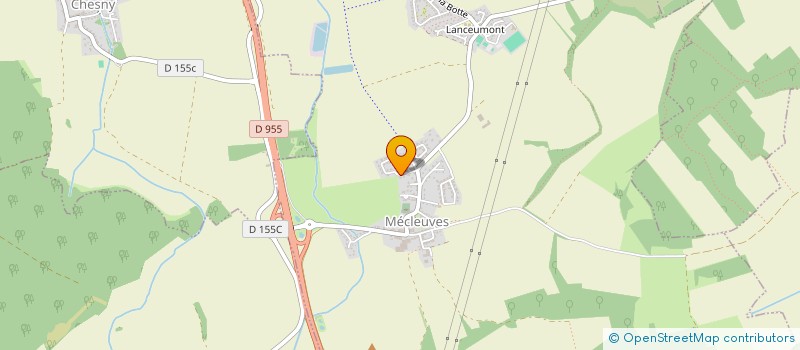 localisation de l'entreprise SCI JORAX  METZ