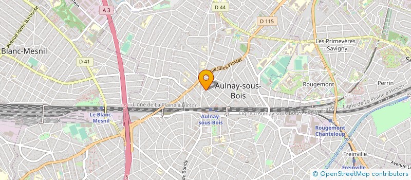 localisation de l'entreprise SCI JORAY à AULNAY-SOUS-BOIS