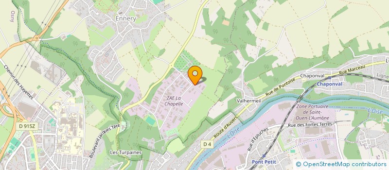 localisation de l'entreprise SCI JOREL PERE ET FILS  ENNERY