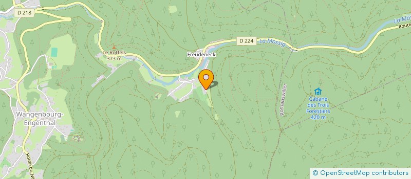 localisation de l'entreprise SCI JORI  WANGENBOURG-ENGENTHAL