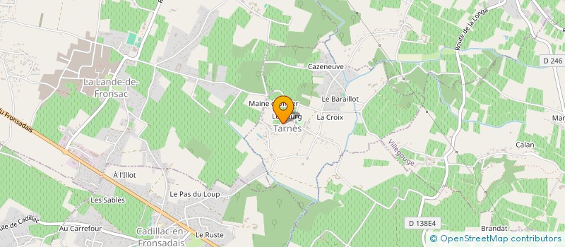 localisation de l'entreprise SCI JORIC  TARNES