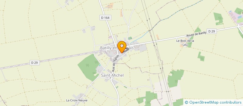 localisation de l'entreprise SCI JORINE  BATILLY-EN-GATINAIS