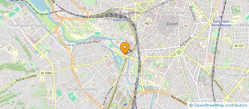 localisation de l'entreprise SCI JORIS à DIJON