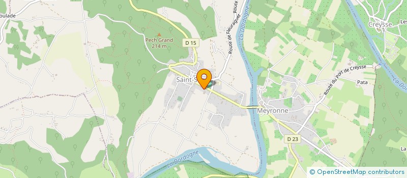 localisation de l'entreprise SCI JORIS  SAINT-SOZY