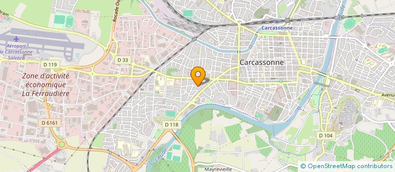 localisation de l'entreprise SCI JORLI à CARCASSONNE
