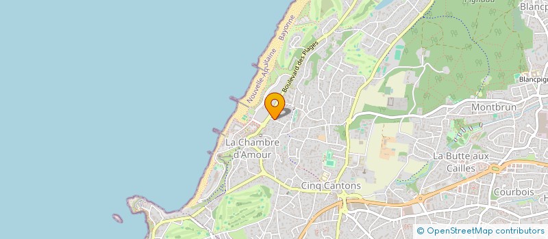 localisation de l'entreprise SCI JORLIS  ANGLET