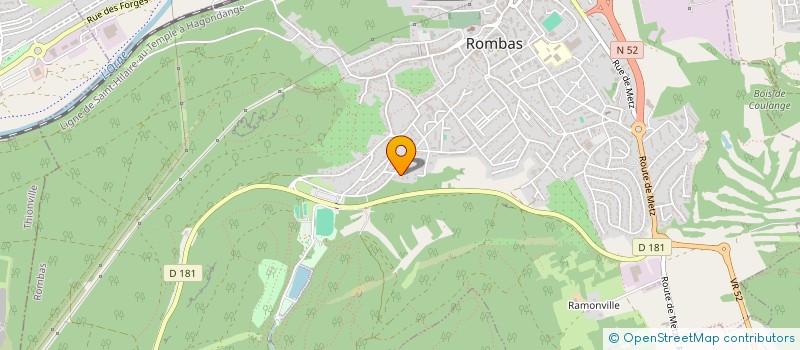 localisation de l'entreprise SCI JOROMA  ROMBAS