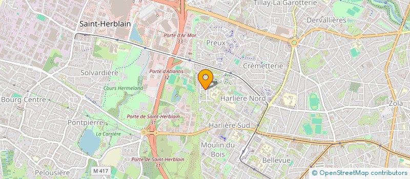 localisation de l'entreprise SCI JOROVA  SAINT-HERBLAIN