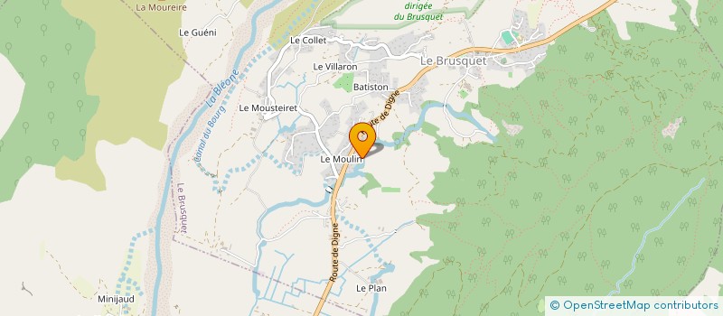 localisation de l'entreprise SCI  JOS  LE BRUSQUET