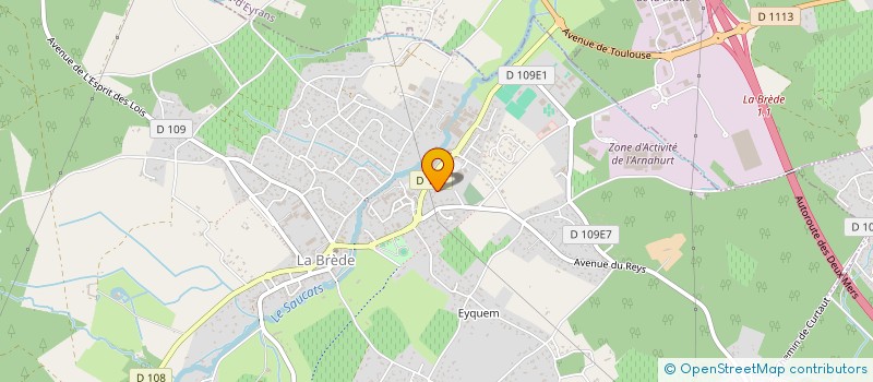 localisation de l'entreprise SCI JOS  LA BREDE