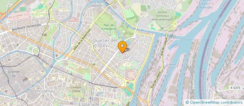 localisation de l'entreprise SCI JOSAL à STRASBOURG