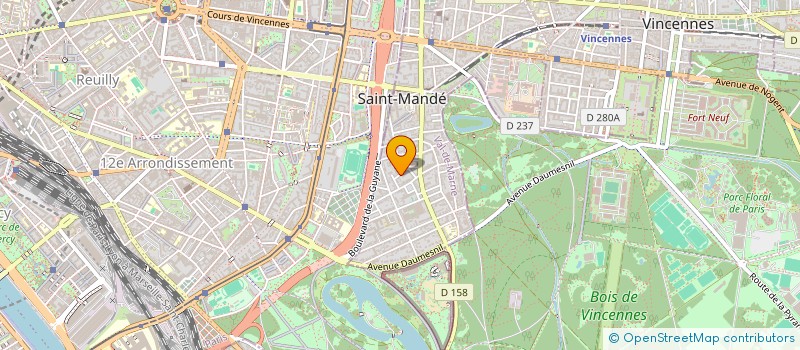 localisation de l'entreprise SCI JOSANE à SAINT-MANDE