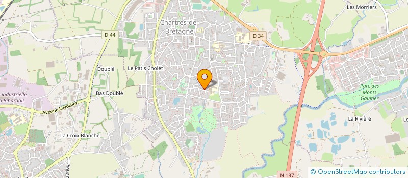 localisation de l'entreprise SCI JOSANN  CHARTRES-DE-BRETAGNE