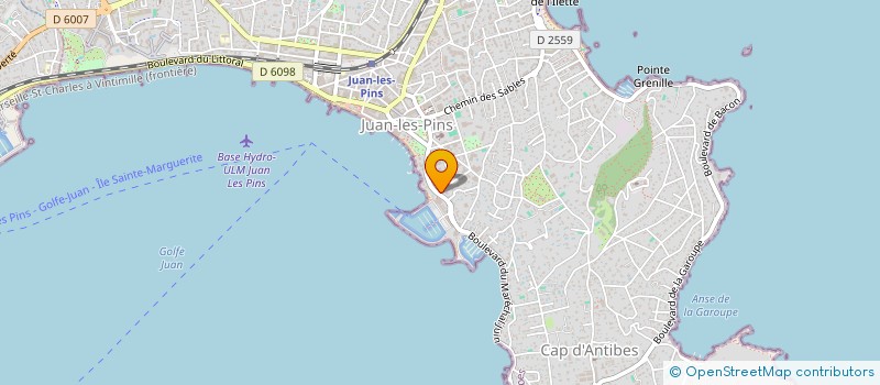 localisation de l'entreprise SCI JOSAR à ANTIBES