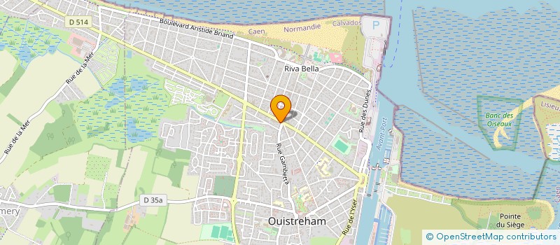 localisation de l'entreprise SCI JOSCARLOU  OUISTREHAM