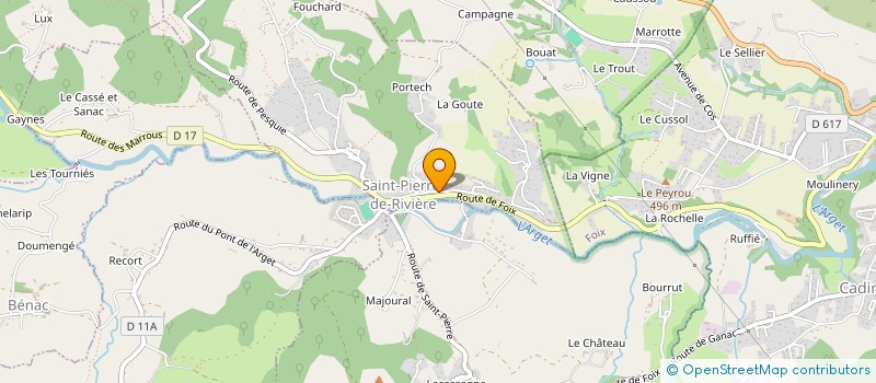 localisation de l'entreprise SCI JOSE ET ISABELLE à VERNAJOUL
