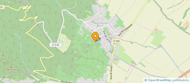 localisation de l'entreprise SCI JOSEAMMA  WATTWILLER