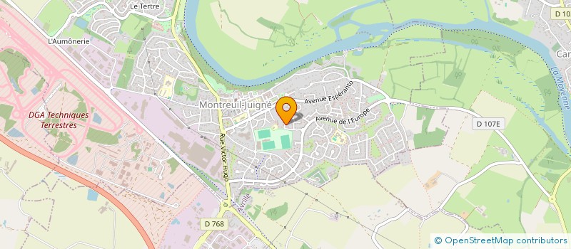 localisation de l'entreprise SCI JOSECO  CANTENAY-EPINARD