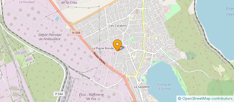 localisation de l'entreprise SCI JOSEFA  FOS-SUR-MER